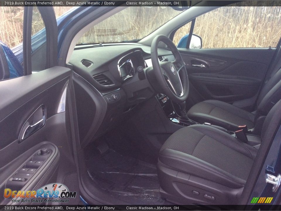 2019 Buick Encore Preferred AWD Deep Azure Metallic / Ebony Photo #9
