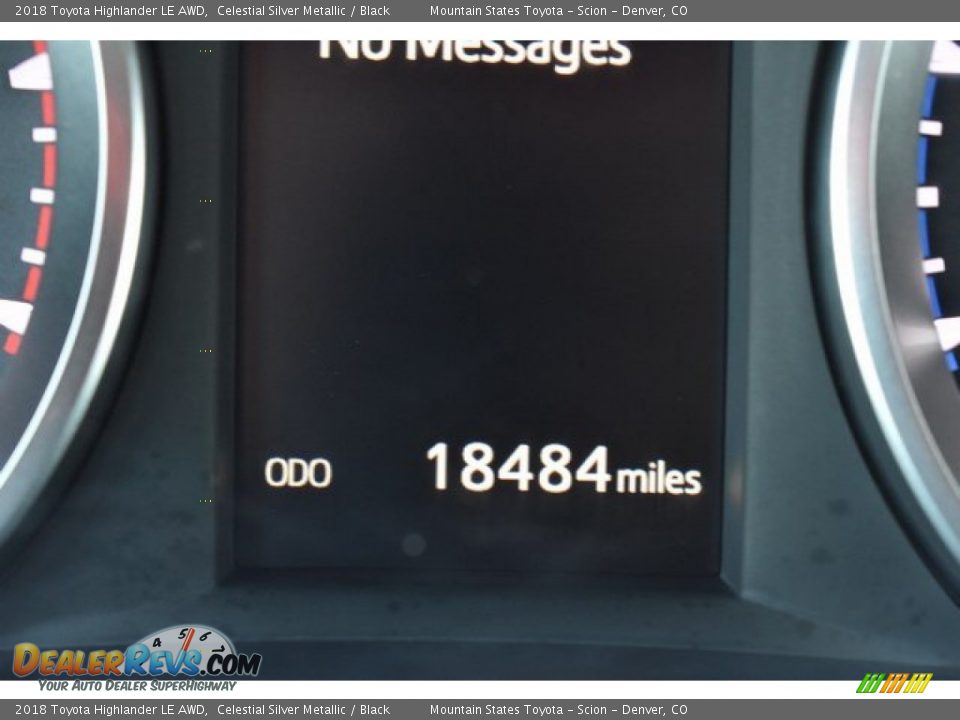 2018 Toyota Highlander LE AWD Celestial Silver Metallic / Black Photo #30