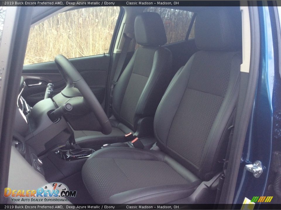 2019 Buick Encore Preferred AWD Deep Azure Metallic / Ebony Photo #10
