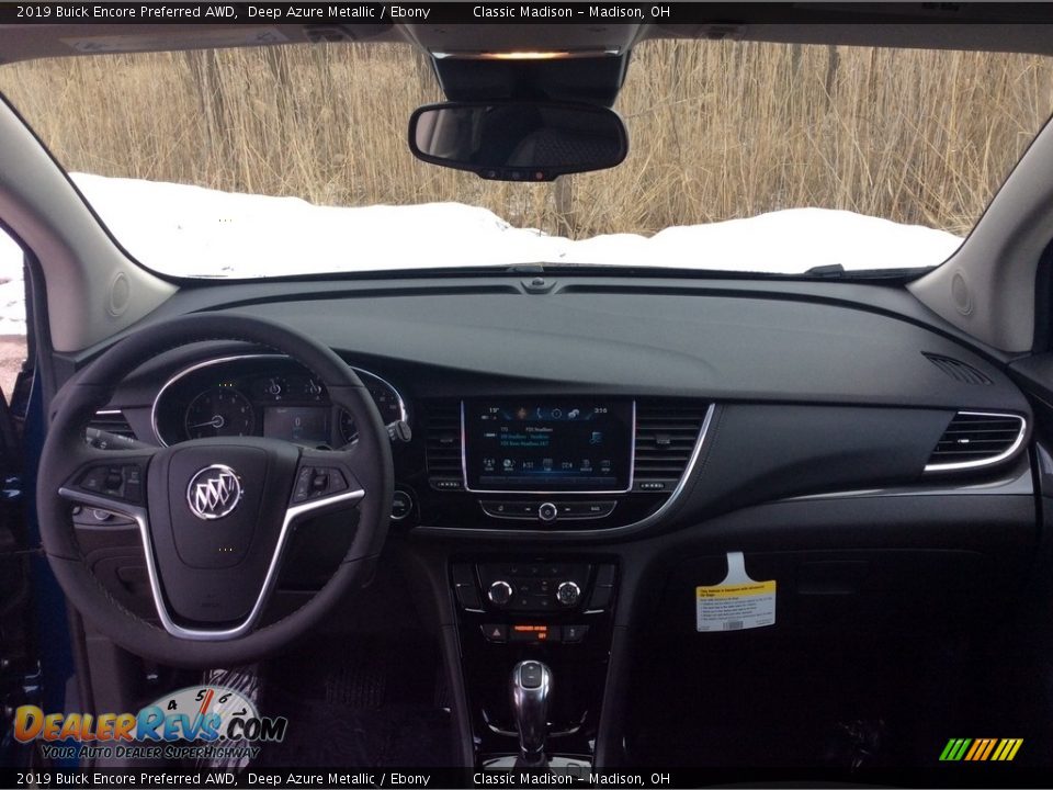 2019 Buick Encore Preferred AWD Deep Azure Metallic / Ebony Photo #11