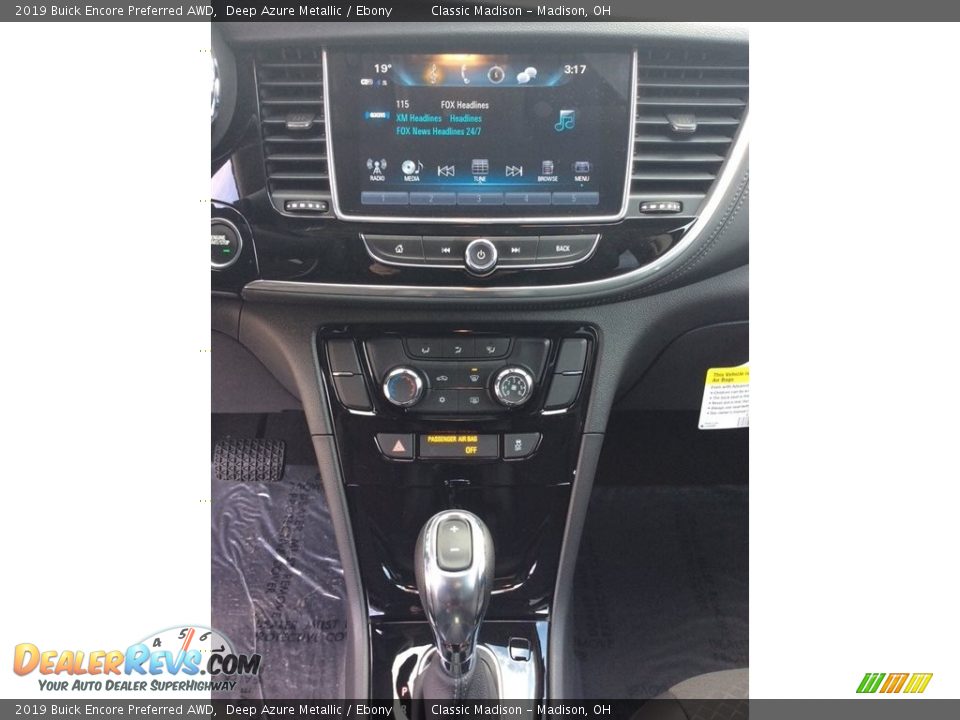 2019 Buick Encore Preferred AWD Deep Azure Metallic / Ebony Photo #13