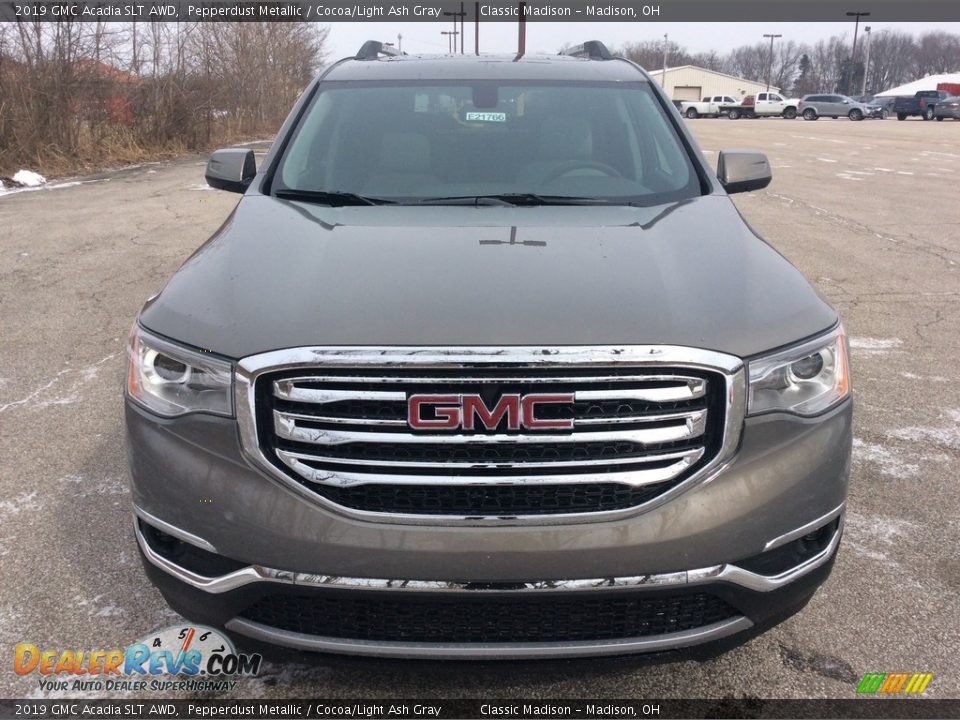 2019 GMC Acadia SLT AWD Pepperdust Metallic / Cocoa/Light Ash Gray Photo #2