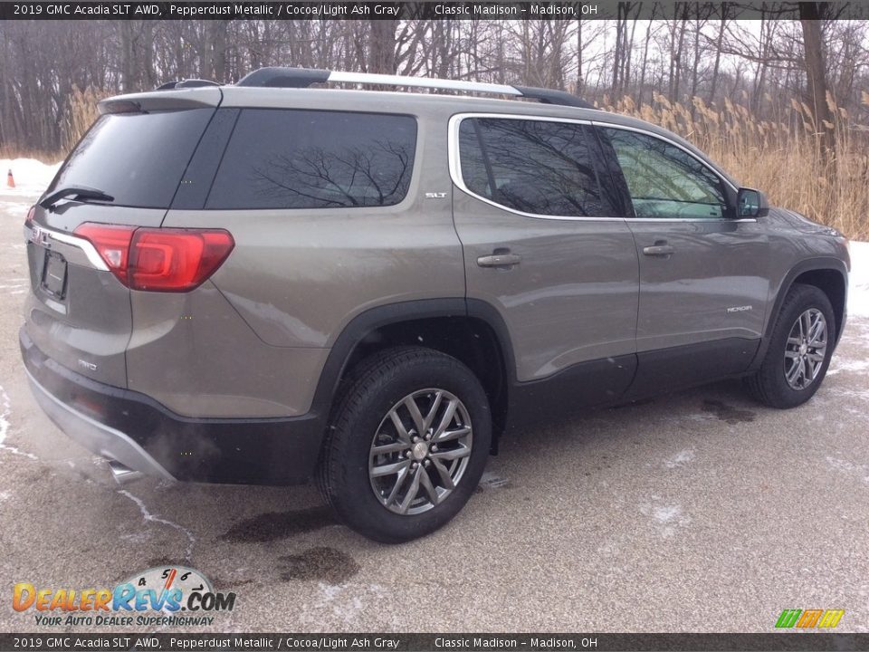 2019 GMC Acadia SLT AWD Pepperdust Metallic / Cocoa/Light Ash Gray Photo #6