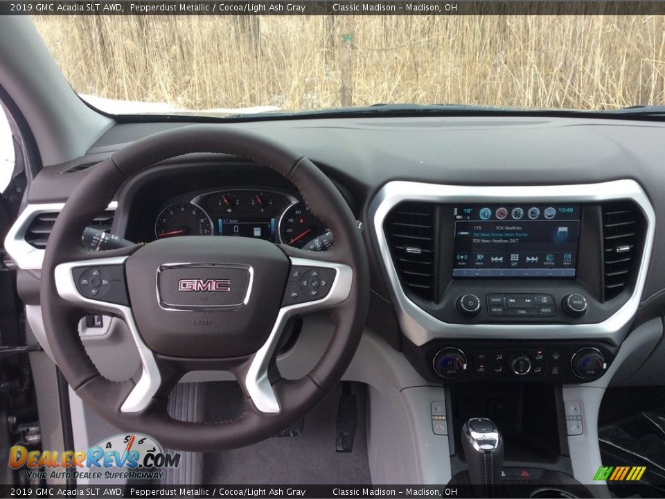 2019 GMC Acadia SLT AWD Pepperdust Metallic / Cocoa/Light Ash Gray Photo #12