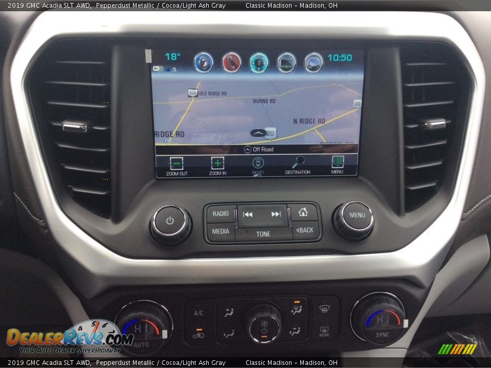 2019 GMC Acadia SLT AWD Pepperdust Metallic / Cocoa/Light Ash Gray Photo #14