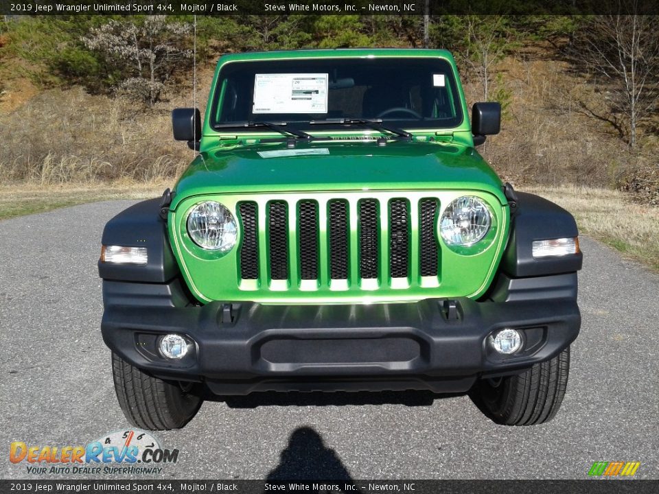 2019 Jeep Wrangler Unlimited Sport 4x4 Mojito! / Black Photo #3