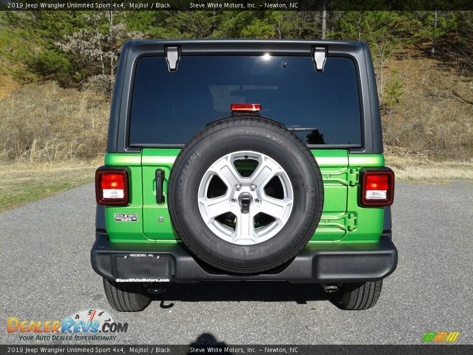 2019 Jeep Wrangler Unlimited Sport 4x4 Mojito! / Black Photo #7