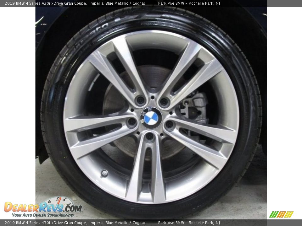 2019 BMW 4 Series 430i xDrive Gran Coupe Imperial Blue Metallic / Cognac Photo #26