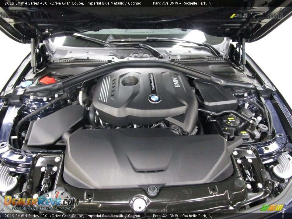2019 BMW 4 Series 430i xDrive Gran Coupe Imperial Blue Metallic / Cognac Photo #27