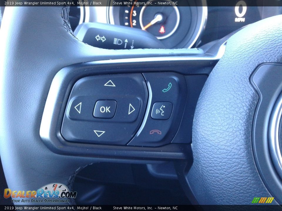 2019 Jeep Wrangler Unlimited Sport 4x4 Mojito! / Black Photo #16