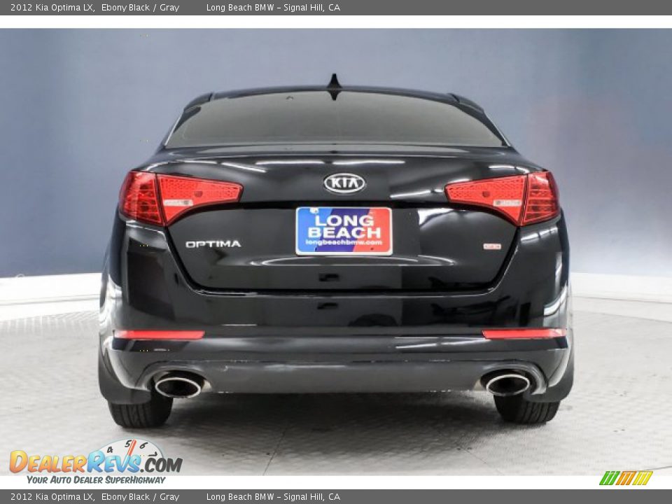 2012 Kia Optima LX Ebony Black / Gray Photo #3
