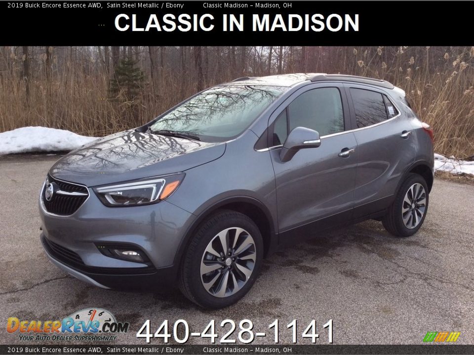 2019 Buick Encore Essence AWD Satin Steel Metallic / Ebony Photo #1