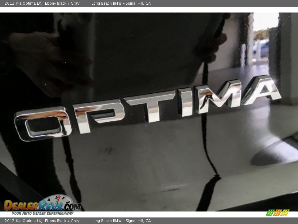 2012 Kia Optima LX Ebony Black / Gray Photo #7
