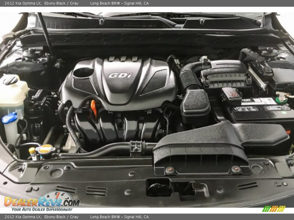 2012 Kia Optima LX Ebony Black / Gray Photo #9