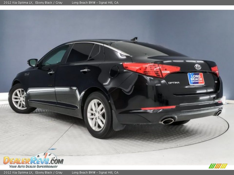 2012 Kia Optima LX Ebony Black / Gray Photo #10