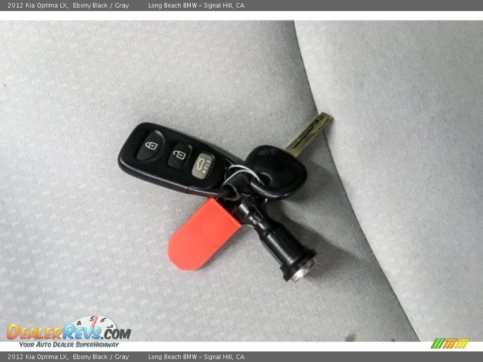 2012 Kia Optima LX Ebony Black / Gray Photo #11