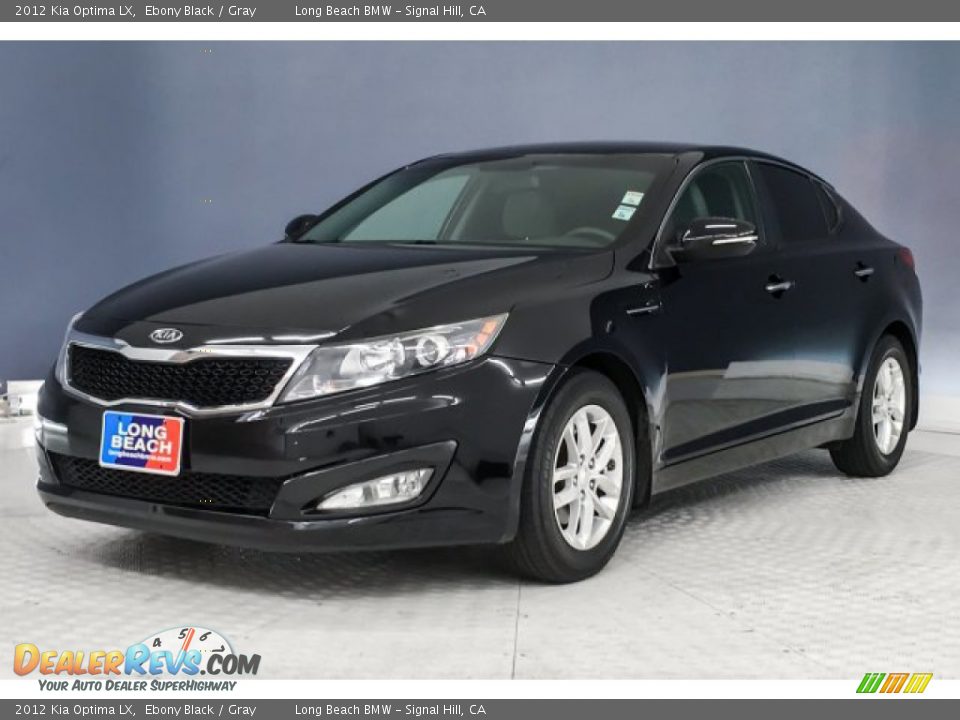 2012 Kia Optima LX Ebony Black / Gray Photo #12