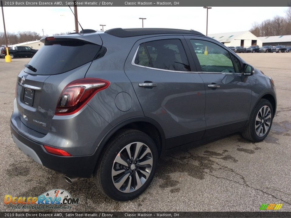 2019 Buick Encore Essence AWD Satin Steel Metallic / Ebony Photo #6