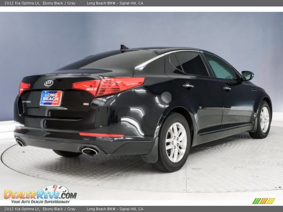 2012 Kia Optima LX Ebony Black / Gray Photo #17