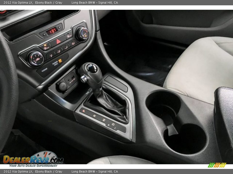 2012 Kia Optima LX Ebony Black / Gray Photo #21