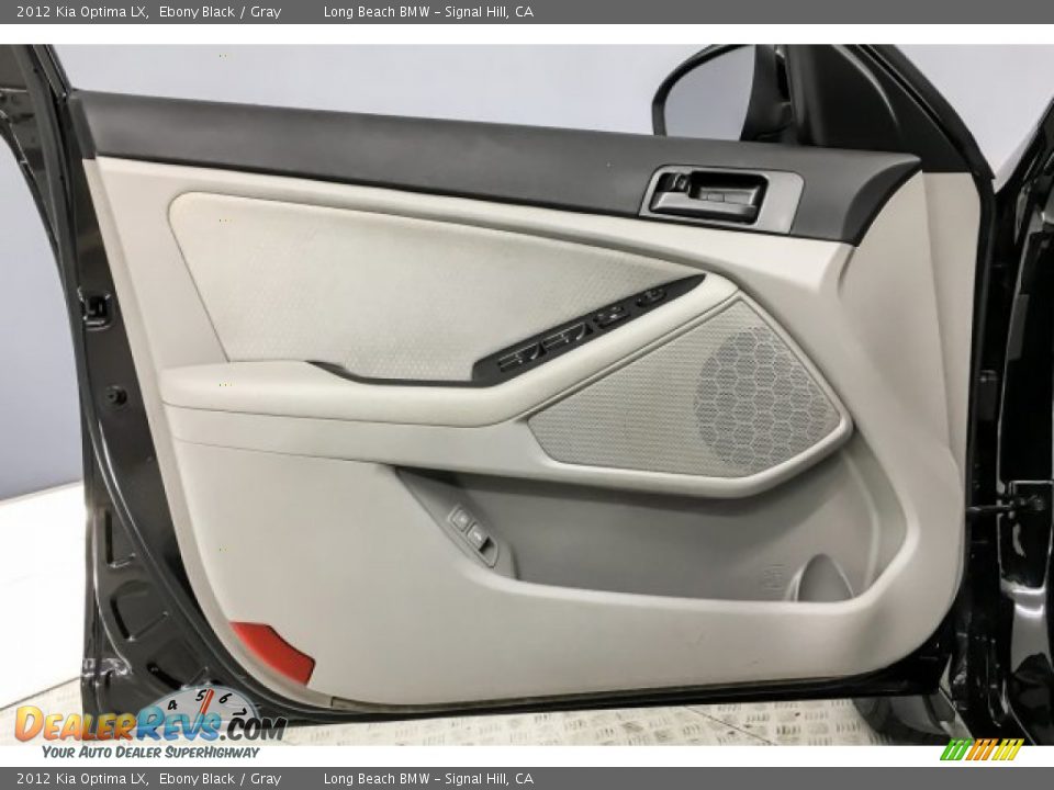 2012 Kia Optima LX Ebony Black / Gray Photo #24