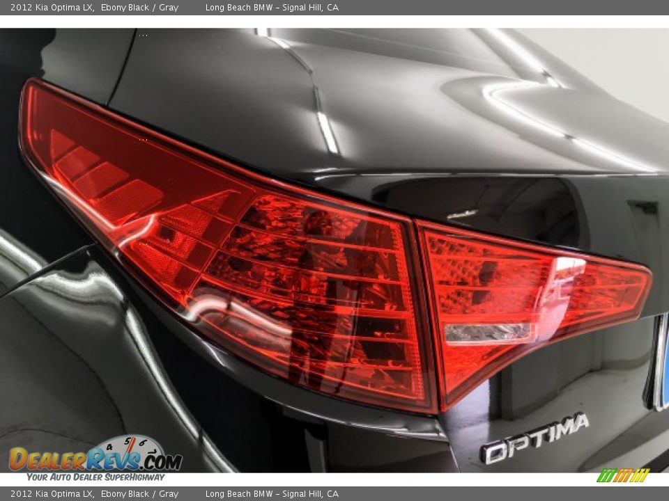 2012 Kia Optima LX Ebony Black / Gray Photo #25
