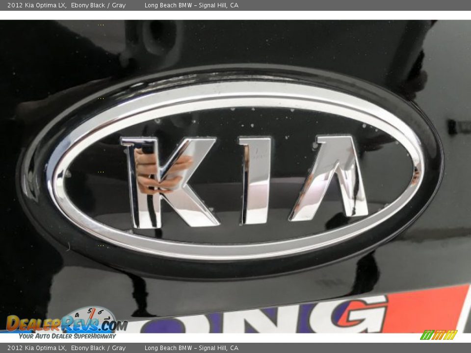 2012 Kia Optima LX Ebony Black / Gray Photo #26