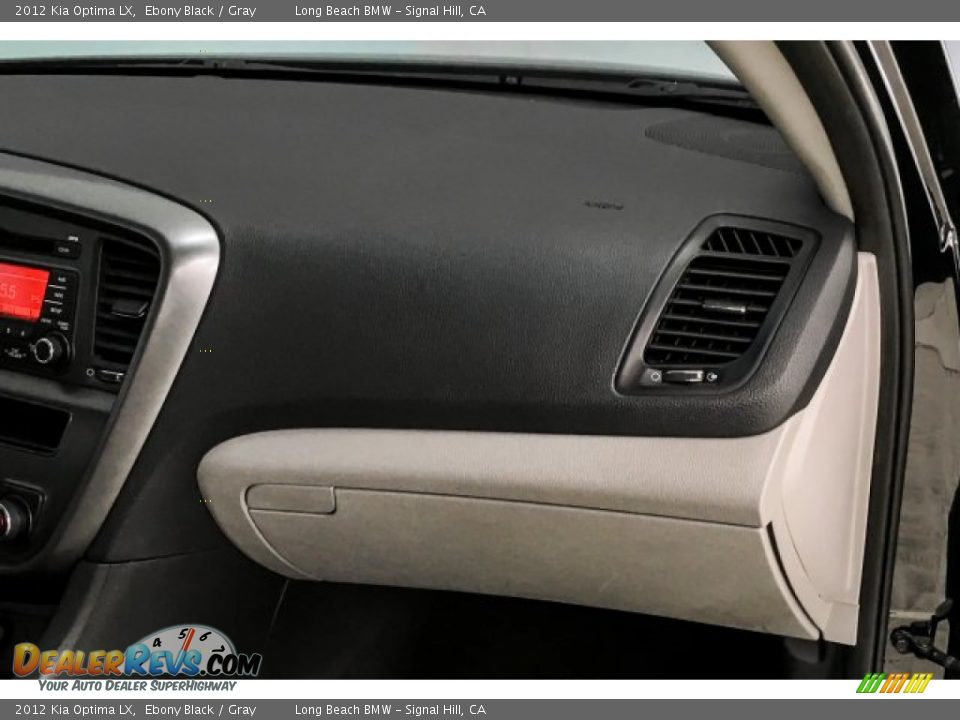 2012 Kia Optima LX Ebony Black / Gray Photo #27