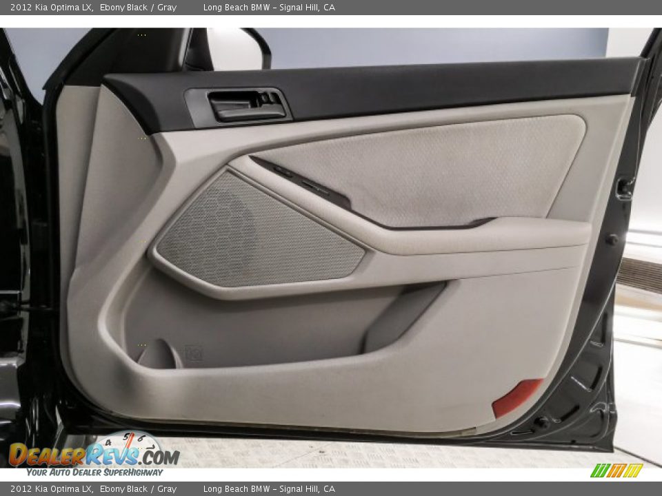 2012 Kia Optima LX Ebony Black / Gray Photo #29