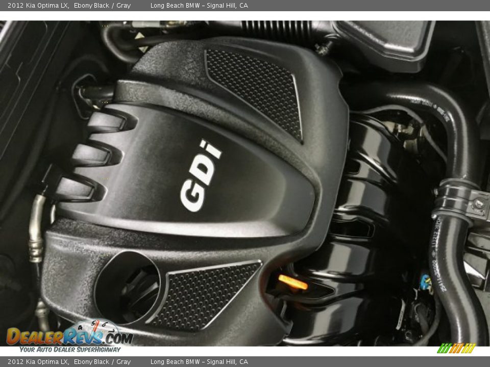 2012 Kia Optima LX Ebony Black / Gray Photo #30