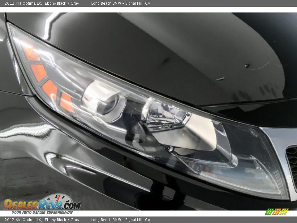 2012 Kia Optima LX Ebony Black / Gray Photo #31