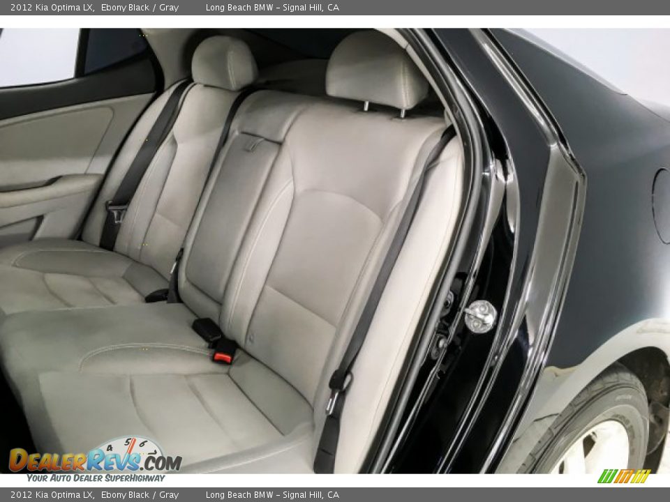 2012 Kia Optima LX Ebony Black / Gray Photo #34