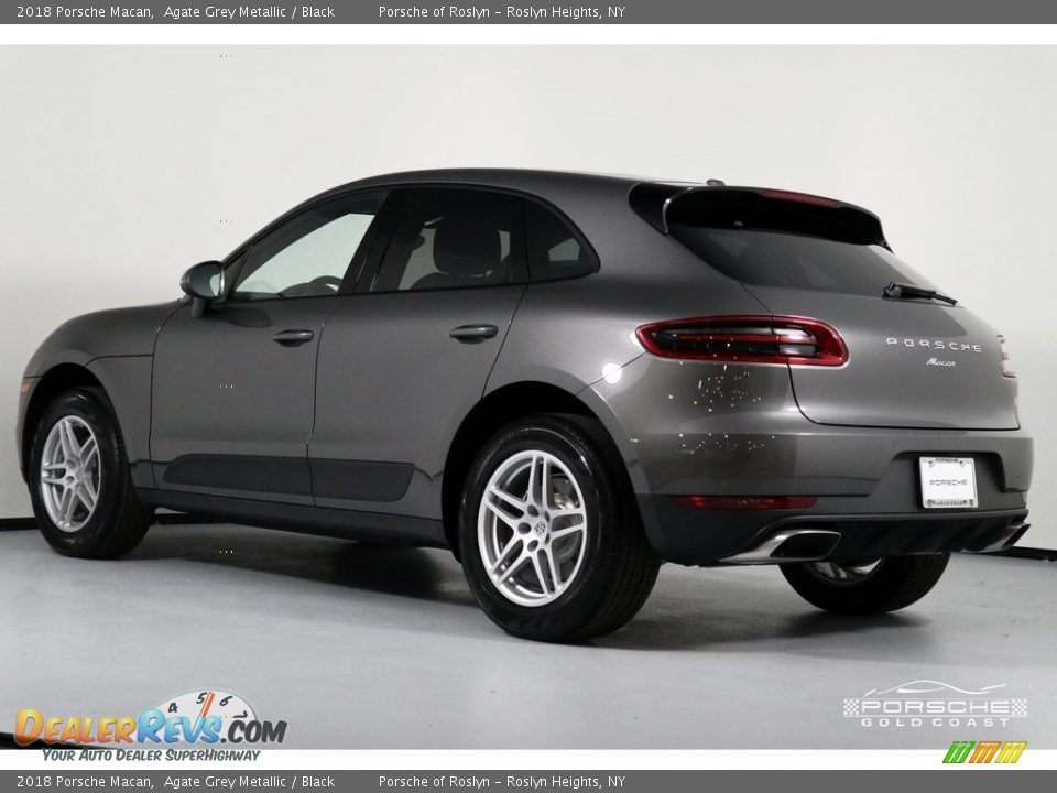 2018 Porsche Macan Agate Grey Metallic / Black Photo #4