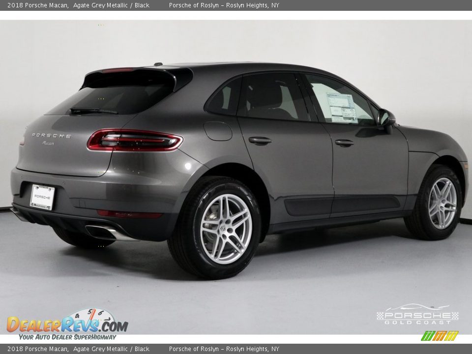 2018 Porsche Macan Agate Grey Metallic / Black Photo #9