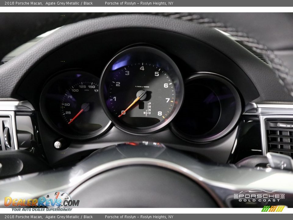 2018 Porsche Macan Agate Grey Metallic / Black Photo #18