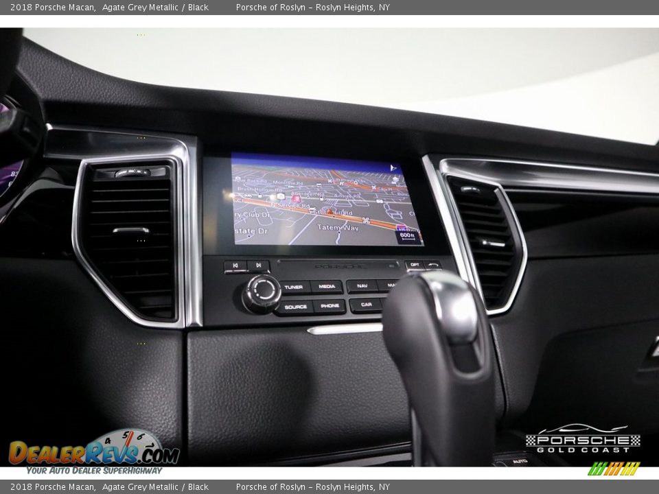 2018 Porsche Macan Agate Grey Metallic / Black Photo #20