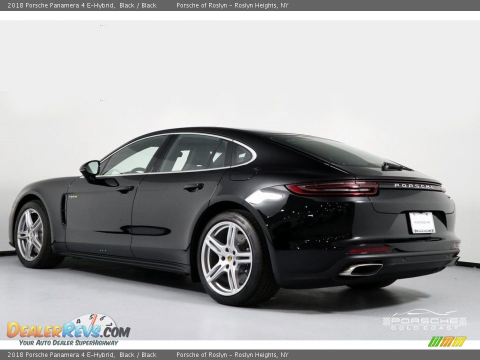 2018 Porsche Panamera 4 E-Hybrid Black / Black Photo #4