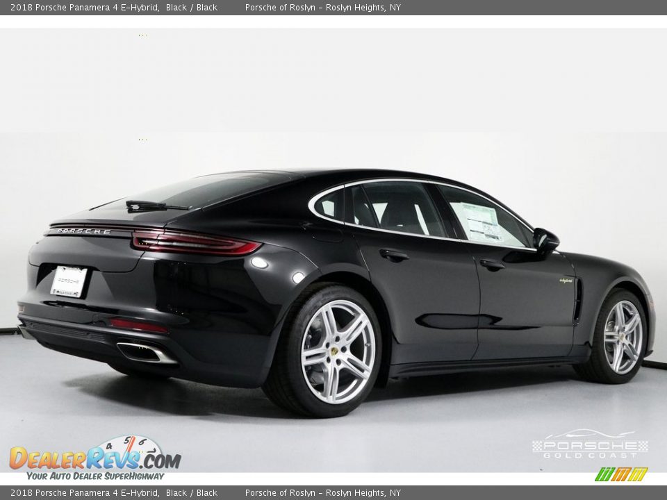 2018 Porsche Panamera 4 E-Hybrid Black / Black Photo #9