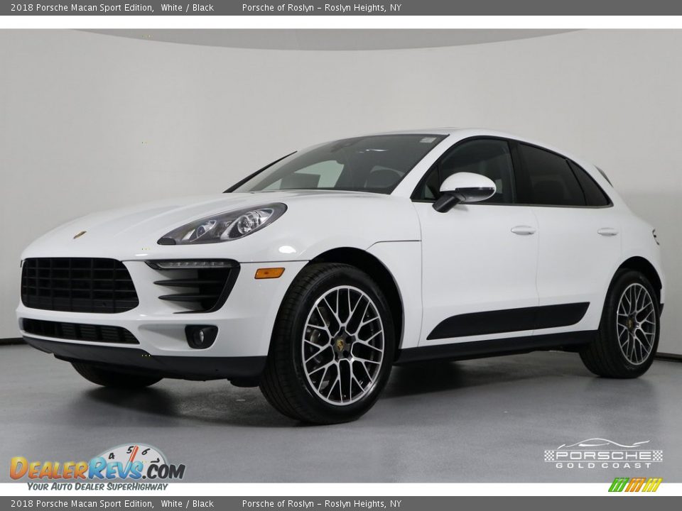 2018 Porsche Macan Sport Edition White / Black Photo #3