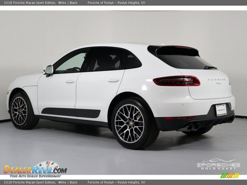 2018 Porsche Macan Sport Edition White / Black Photo #4