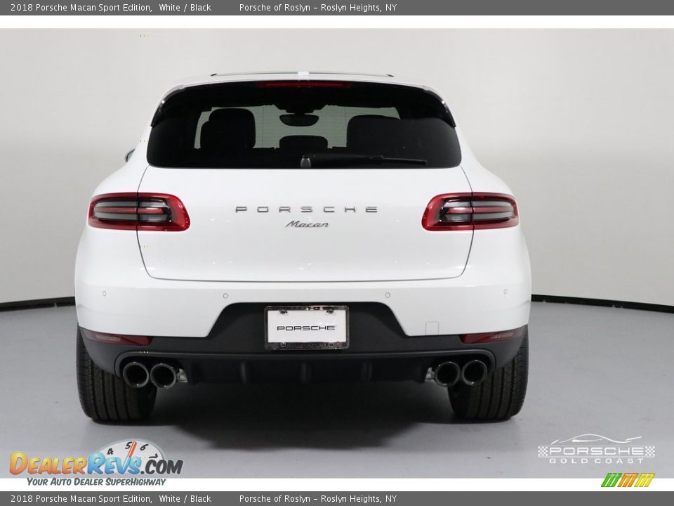 2018 Porsche Macan Sport Edition White / Black Photo #6