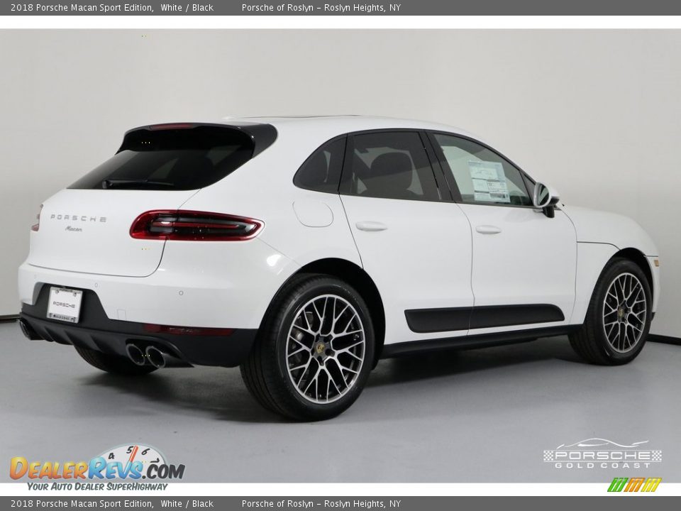 2018 Porsche Macan Sport Edition White / Black Photo #9