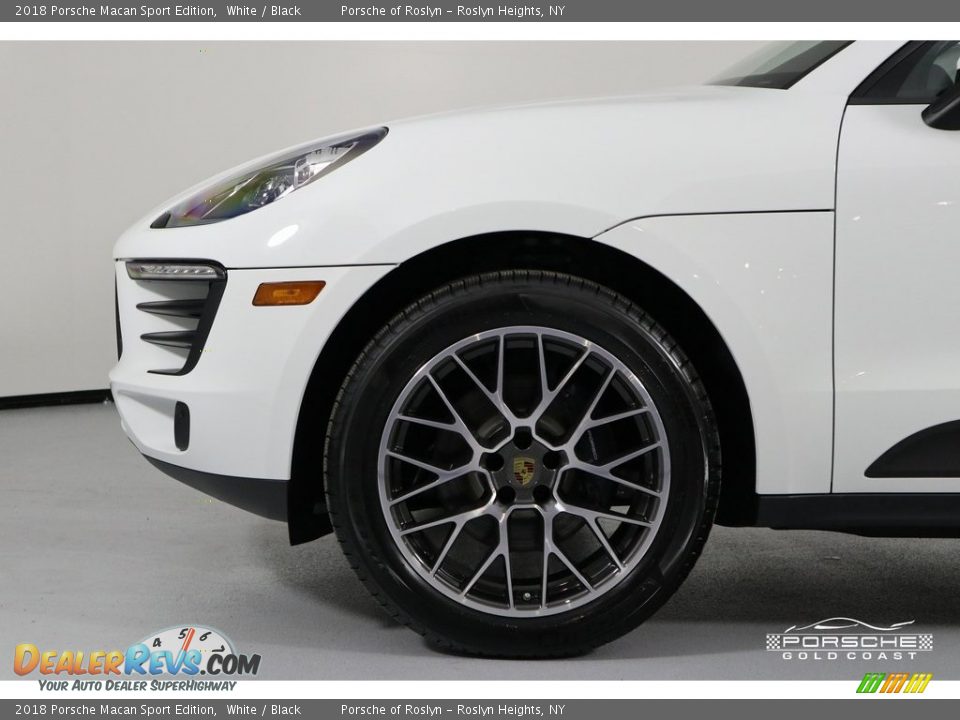 2018 Porsche Macan Sport Edition White / Black Photo #11