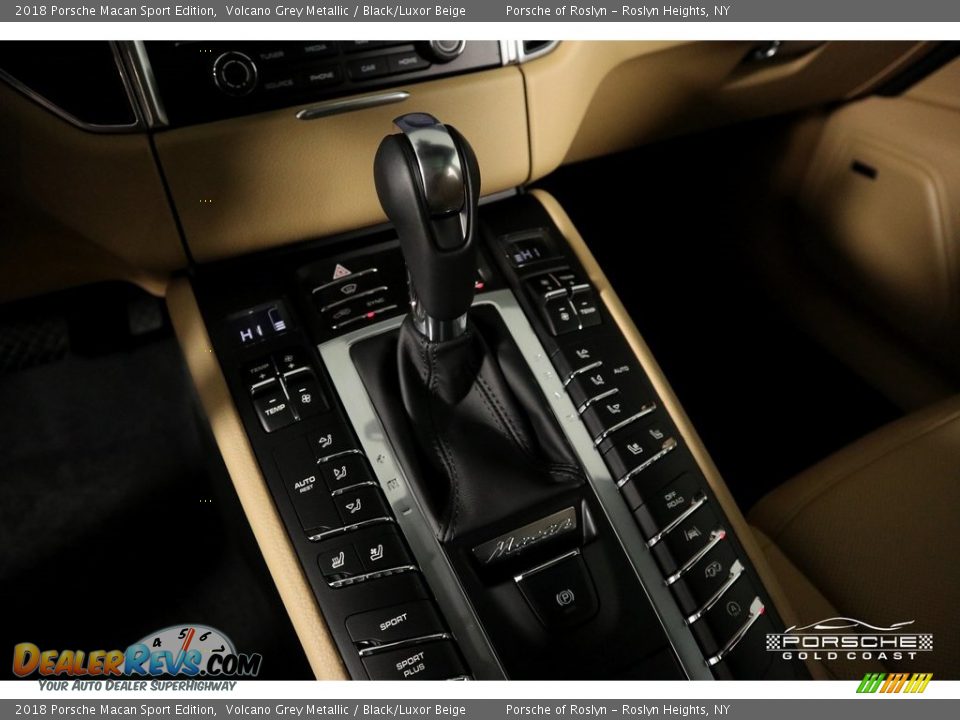 2018 Porsche Macan Sport Edition Volcano Grey Metallic / Black/Luxor Beige Photo #19