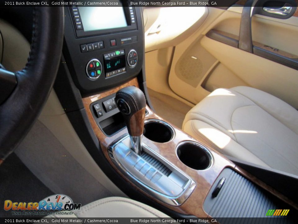 2011 Buick Enclave CXL Gold Mist Metallic / Cashmere/Cocoa Photo #24