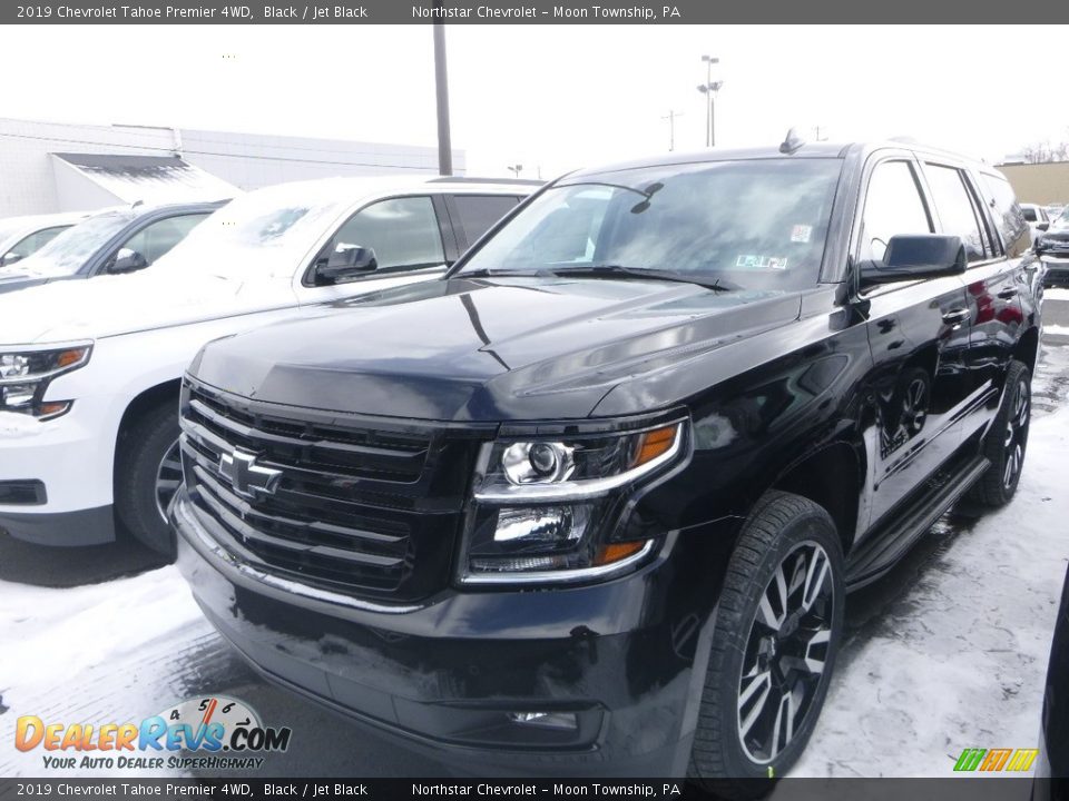2019 Chevrolet Tahoe Premier 4WD Black / Jet Black Photo #1