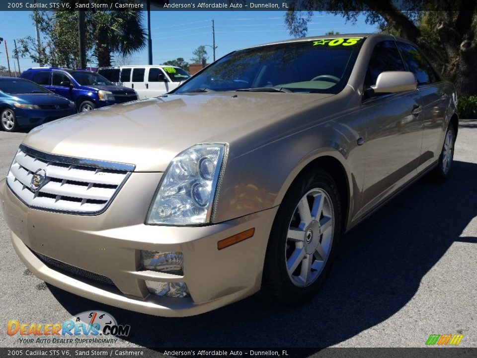 2005 Cadillac STS V6 Sand Storm / Cashmere Photo #7