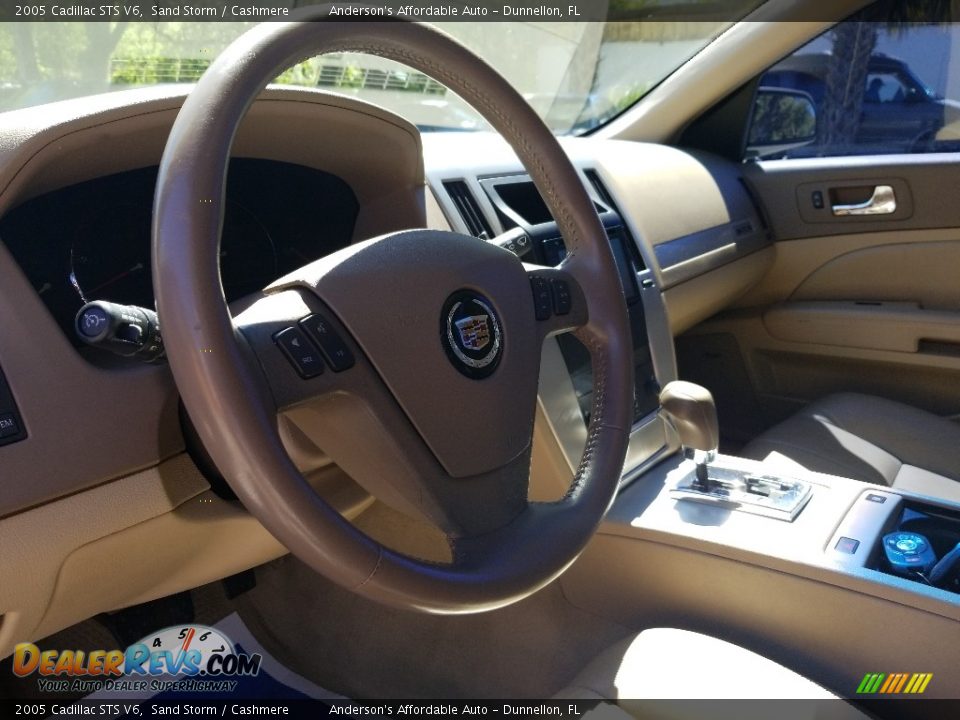 2005 Cadillac STS V6 Sand Storm / Cashmere Photo #12