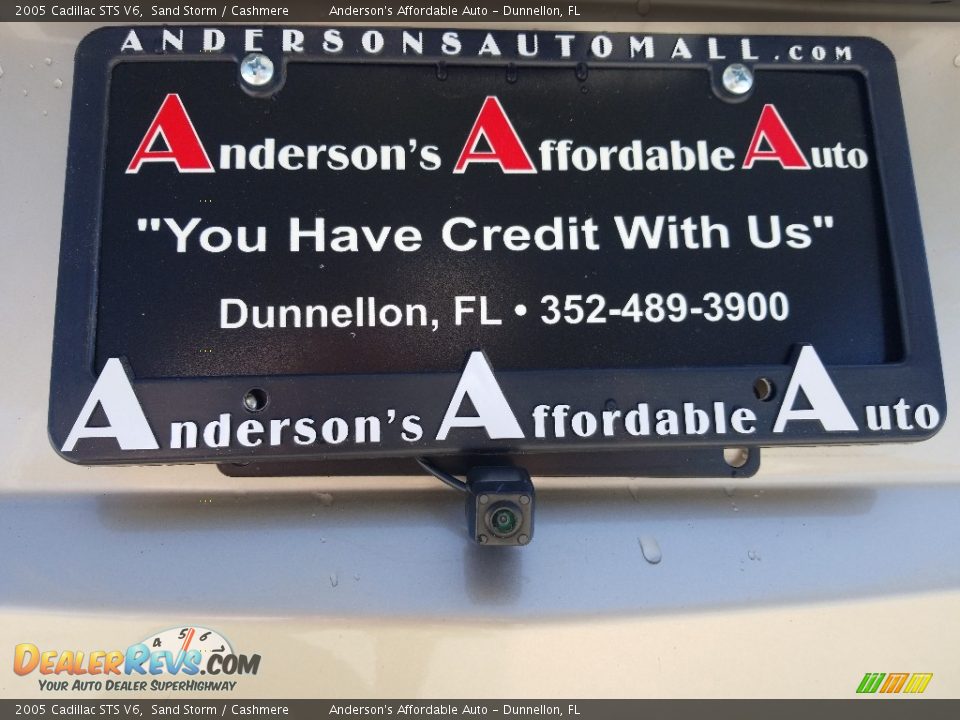 2005 Cadillac STS V6 Sand Storm / Cashmere Photo #25