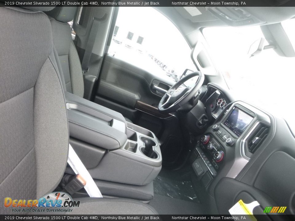 2019 Chevrolet Silverado 1500 LT Double Cab 4WD Northsky Blue Metallic / Jet Black Photo #10
